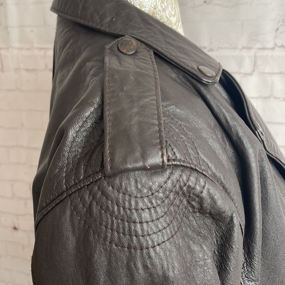 Echtes Leder Vintage jacket Small - Picture 7 of 17